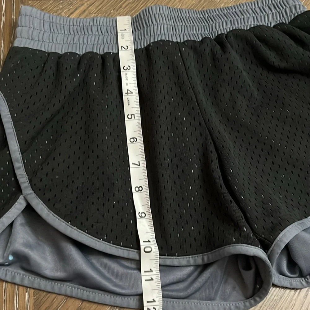 Champion black & gray mesh shorts Size S